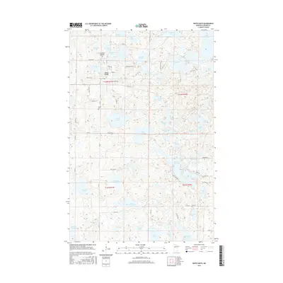 2016 Map of White Earth, 2016 Print