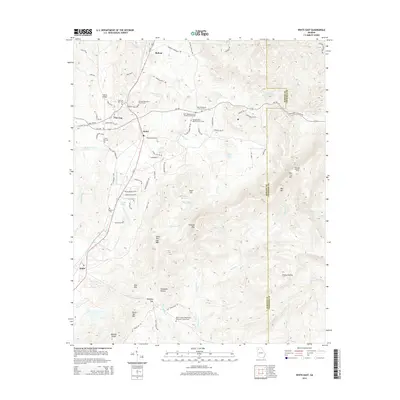 2014 Map of White East, 2014 Print