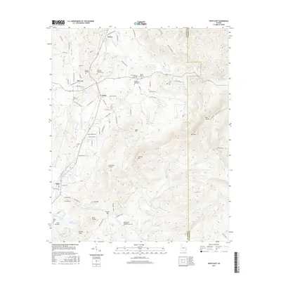 2017 Map of White East, 2017 Print