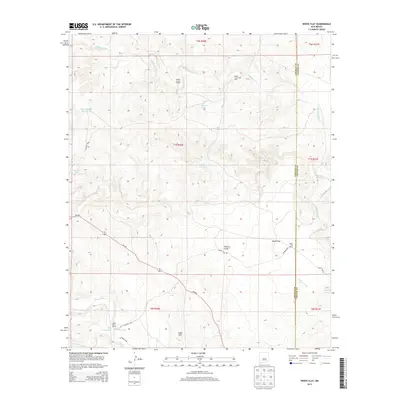 2013 Map of White Flat, 2013 Print