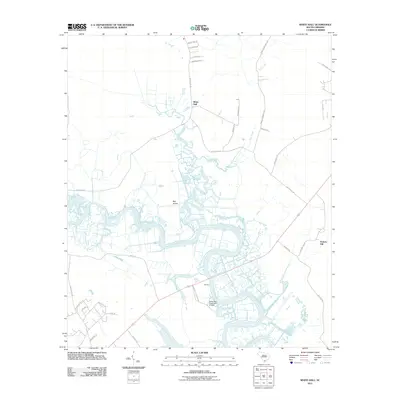 2011 Map of White Hall, 2011 Print