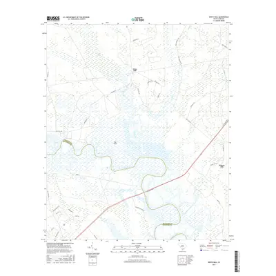 2017 Map of White Hall, 2017 Print