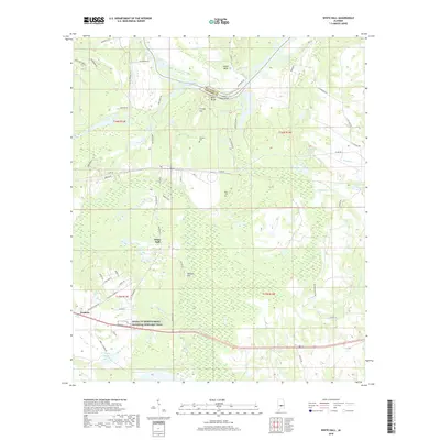 2018 Map of White Hall, 2018 Print