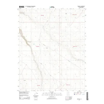 2014 Map of White Hill, 2014 Print