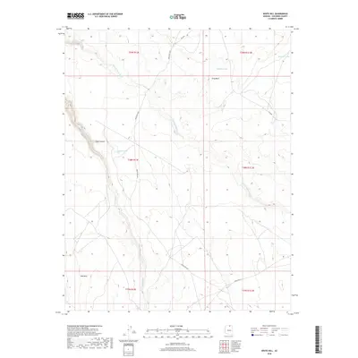 2018 Map of White Hill, 2018 Print