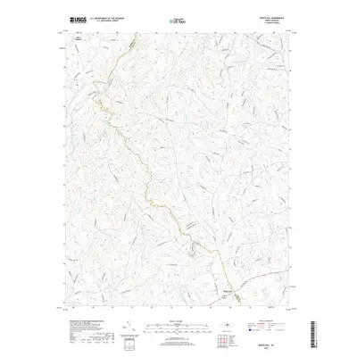 2019 Map of White Hill, 2019 Print