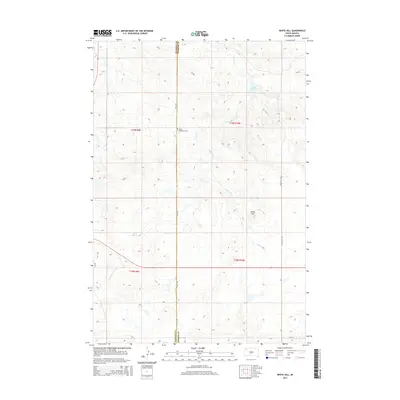 2015 Map of White Hill, 2015 Print