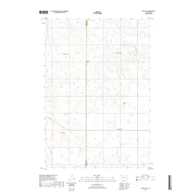2017 Map of White Hill, 2017 Print