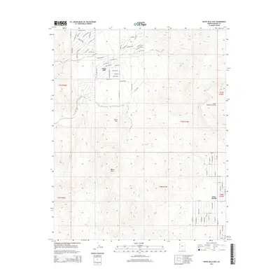 2014 Map of White Hills East, 2014 Print