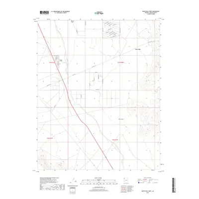 2018 Map of White Hills West, 2018 Print