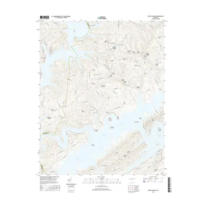 2016 Map of White Hollow, 2016 Print