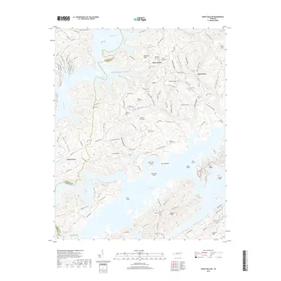 2019 Map of White Hollow, 2019 Print