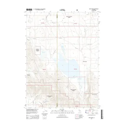 2015 Map of White Horse, 2015 Print
