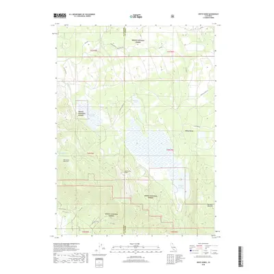 2018 Map of White Horse, 2018 Print