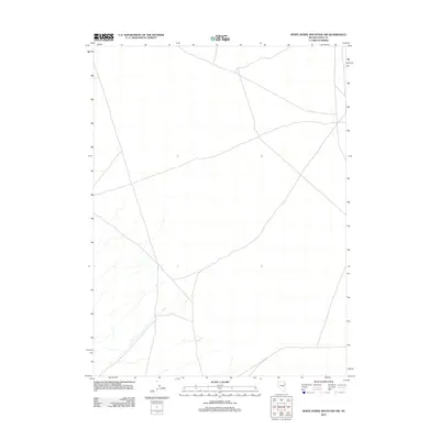 2012 Map of White Horse Mountain NW, 2012 Print