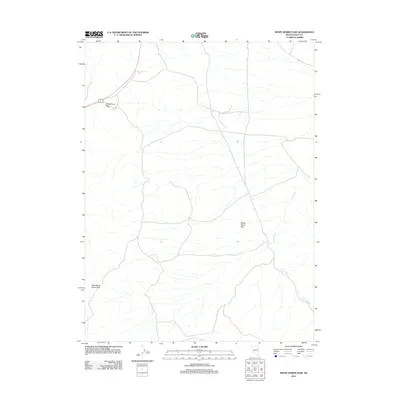 2012 Map of White Horse Pass, 2012 Print