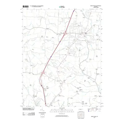 2010 Map of White House, 2010 Print