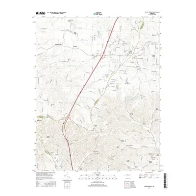 2016 Map of White House, 2016 Print
