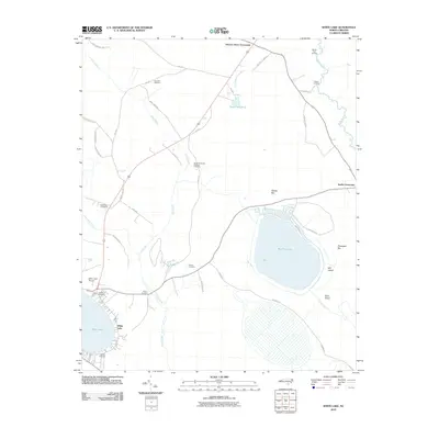 2010 Map of White Lake, 2010 Print