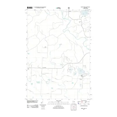 2011 Map of White Lake, 2011 Print