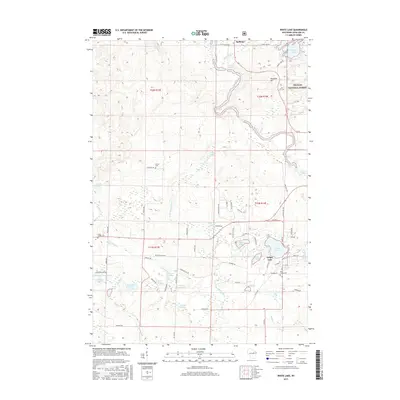 2015 Map of White Lake, 2015 Print