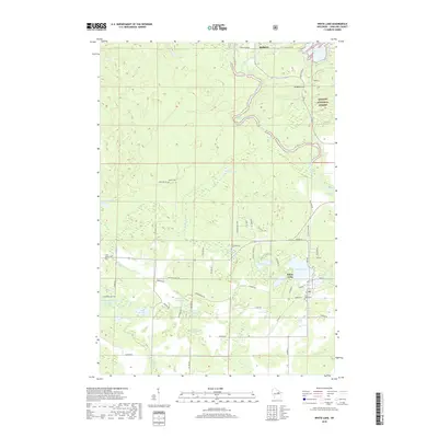 2018 Map of White Lake, 2018 Print
