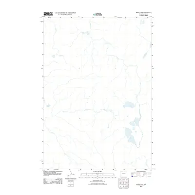 2012 Map of White Lake, 2012 Print