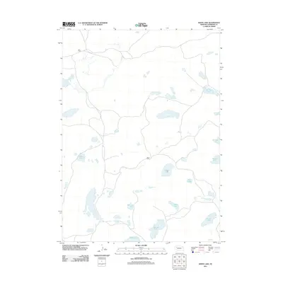 2011 Map of White Lake, 2011 Print