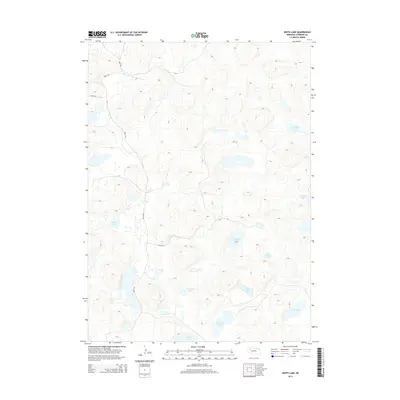 2014 Map of White Lake, 2014 Print