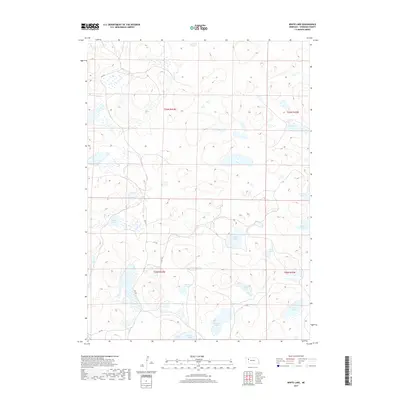 2017 Map of White Lake, 2017 Print