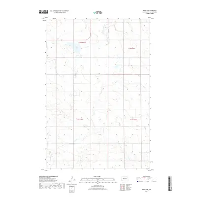 2017 Map of White Lake, 2017 Print