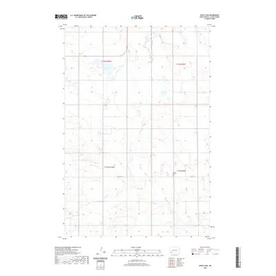 2020 Map of White Lake, 2020 Print