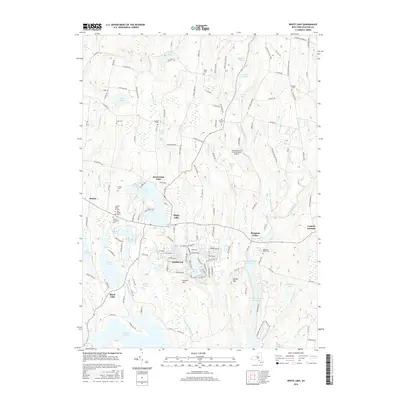 2016 Map of White Lake, 2016 Print