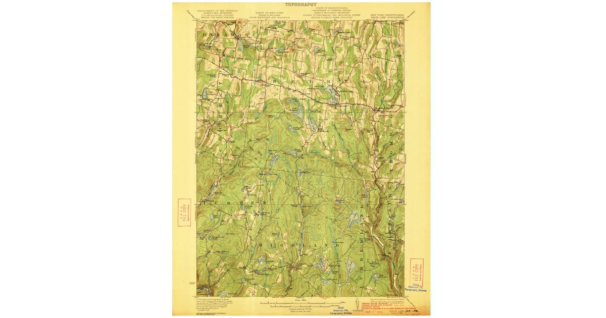 Old Maps of Black Lake, Bethel for Metal Detecting | Pastmaps