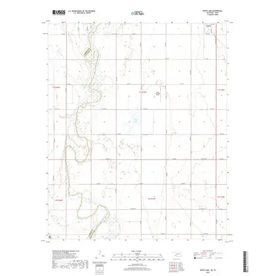 2018 Map of White Lake, 2018 Print