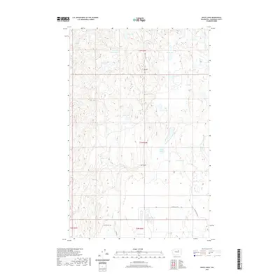 2020 Map of White Lakes, 2020 Print