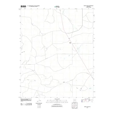 2010 Map of White Lakes, 2010 Print
