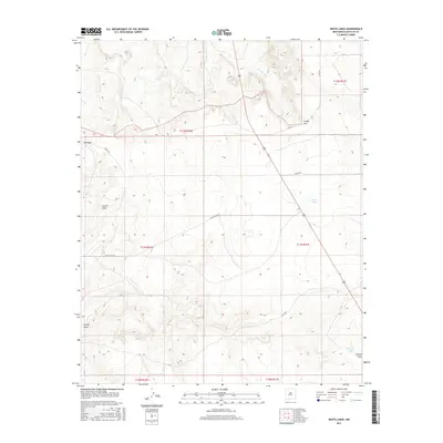 2017 Map of White Lakes, 2017 Print
