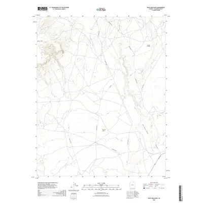 2026 Map of White Mesa Arch, 2026 Print