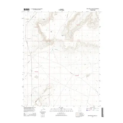 2014 Map of White Mesa Village SE, 2014 Print