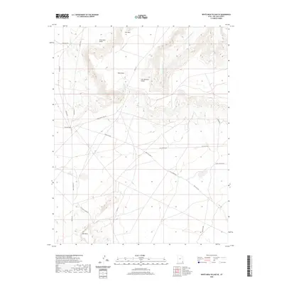 2020 Map of White Mesa Village SE, 2020 Print