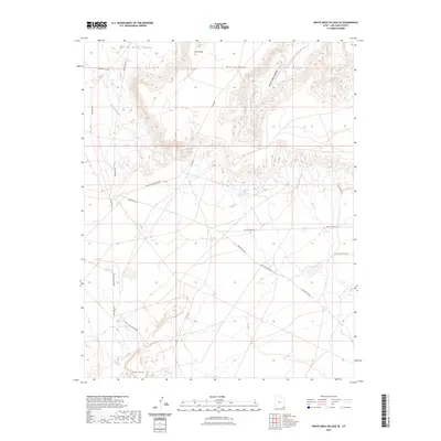 2023 Map of White Mesa Village SE, 2023 Print