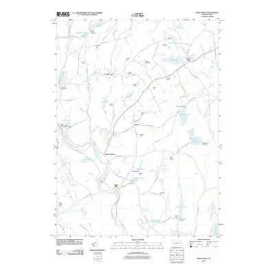 2010 Map of White Mills, 2010 Print