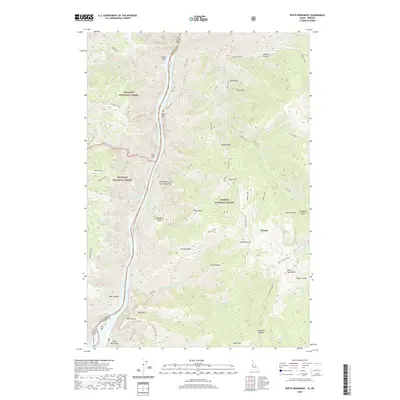 2020 Map of White Monument, 2020 Print