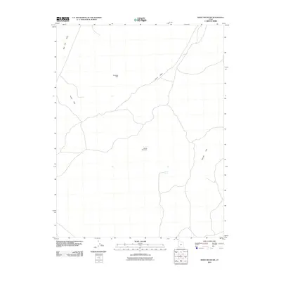 2010 Map of White Mountain, 2010 Print