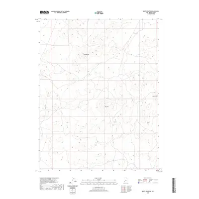 2020 Map of White Mountain, 2020 Print