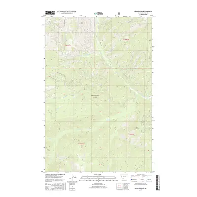 2017 Map of White Mountain, 2017 Print