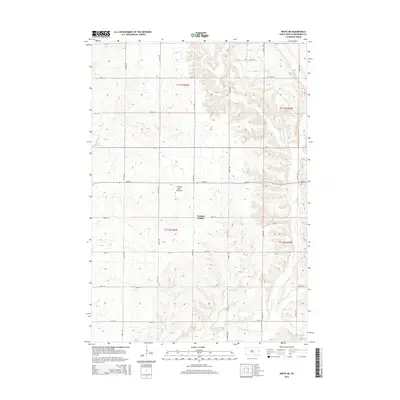 2015 Map of White NE, 2015 Print