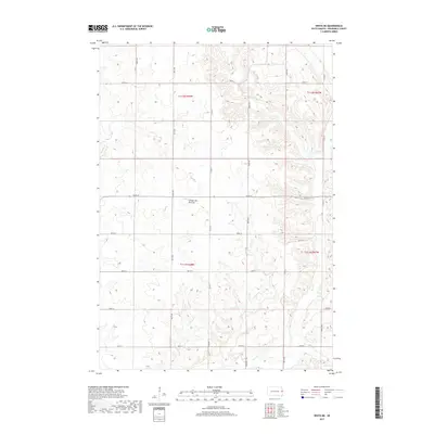 2017 Map of White NE, 2017 Print