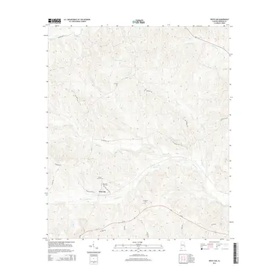 2014 Map of White Oak, 2014 Print